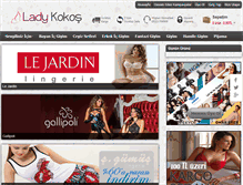 Tablet Screenshot of ladykokos.com